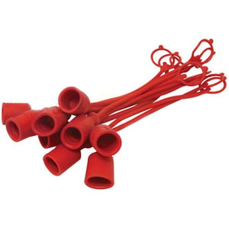 Aftermarket Dust Cap, 38, Red A-C211317-AI